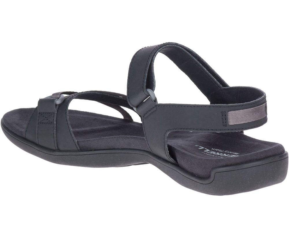 Sandały Merrell Damskie Czarne - District Kindra Strap - 651908-EOZ